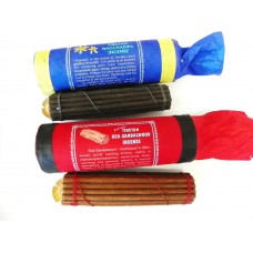 T621 Hand Rolled Tibetan Nagchampa & Red Sandlewood Incense Sticks 2 pkt